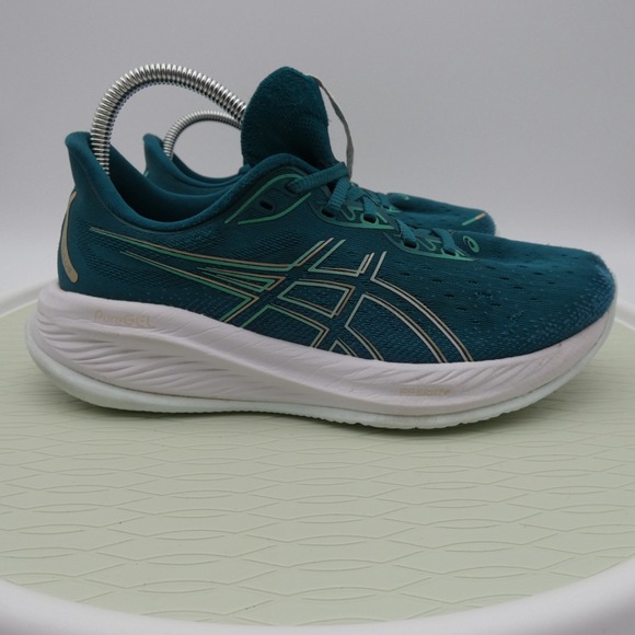 Asics Gel-Cumulus 26‎ 1012B599 Women's US 9 Sneakers Rich Teal Running Shoes - Picture 3 of 9